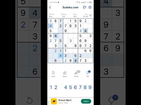 Sudoku Easy level