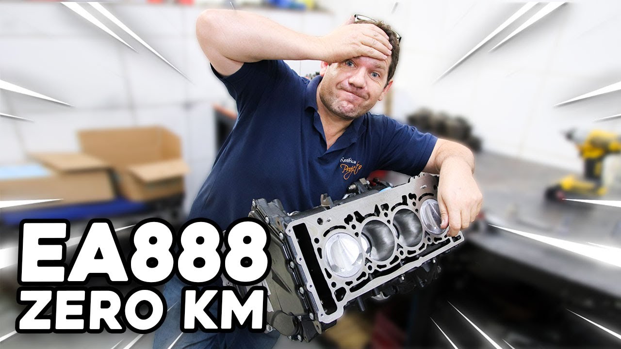 COMO É POR DENTRO DE UM MOTOR EA888 ZERO KM?! 😱👎🏼