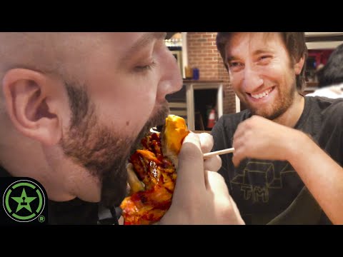 Eating a 2110 Calorie Boss Burger - Between the Games (AH Vault)