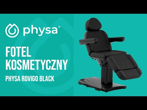 Video - Fotel kosmetyczny - elektryczny - 3 silniki - 300 W - 192 x 60 x 70 - 90,5 cm - 150 kg - czarny