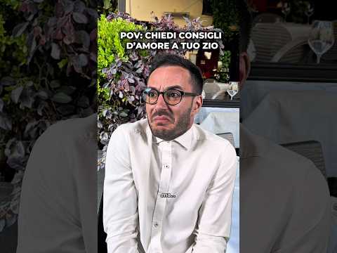 Grazie per i consigli zio #recitazione #humour #perte #viral #sketch #youtubeshorts #couple #risate