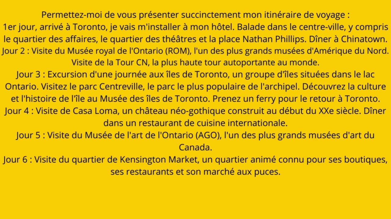 Lettre explicative canada bien  détaillé