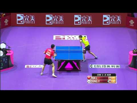2016 WTTTC MT-SF CHN-KOR (2) Ma Long - Jung Youngsik (full match|short form in HD)