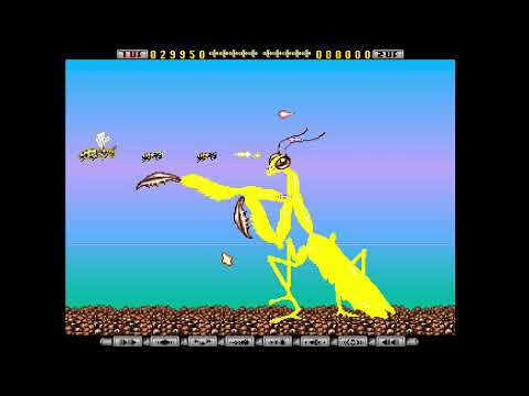 Apidya II Amiga 500 - Playthrough Longplay By Urien84