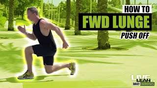 Alternating Forward Lunge Push Off exercise video thumbnail