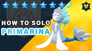How to SOLO Beat 7 Star PRIMARINA Tera Raid ► Pokemon Scarlet & Violet