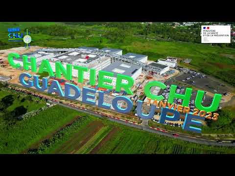 Suivi du chantier du futur CHUG - janvier 2023