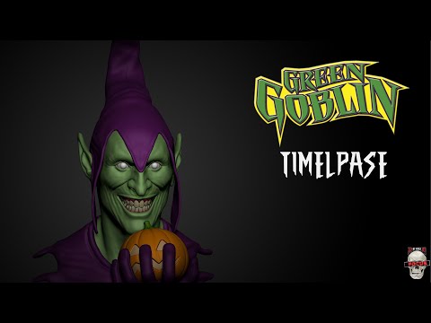 The Amazing Spider-Man - Green Goblin Timelapse FanArt 3D