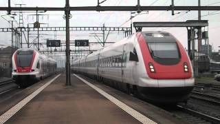 preview picture of video 'Züge in Rheinfelden   HD'