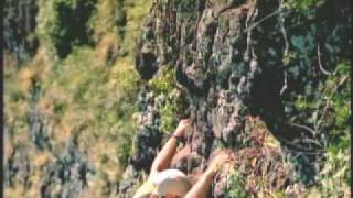 Hawaii - Botanist Steve Perlman pollinates the Alula