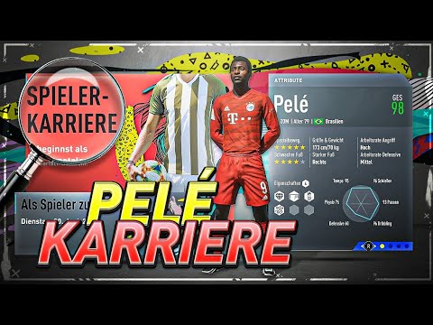 ICH STARTE EINE SPIELERKARRIERE MIT PELÉ (78 JAHRE ALT)!! 😂😱 - FIFA 20 Spielerkarriere Experiment
