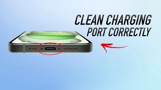 How To Clean iPhone Charging Port Correctly!