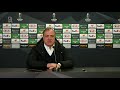 Advocaat tevreden na CSKA - Feyenoord (0-0): 'Met tien man nog vrij makkelijk de nul gehouden'