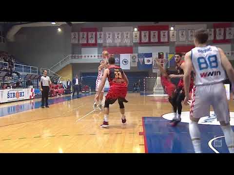 ABA Liga 2 2019/20 highlights, Round 17: Široki - Sloboda (23.1.2020)