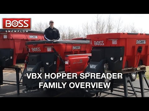 VBX Hopper Spreader Family Overview | BOSS Snowplow