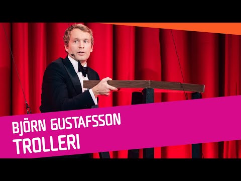 MELLANAKT: Björn Gustafsson trollar