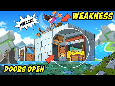 ECO RAIDING People Who Logged Off With DOORS OPEN in Rust!!!