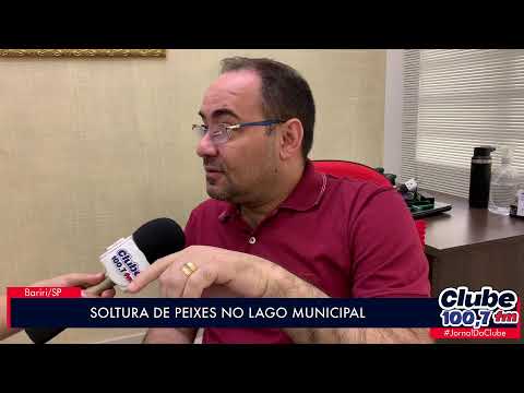 BARIRI: SOLTURA DE PEIXES NO LAGO MUNICIPAL ACONTECE NO FERIADO