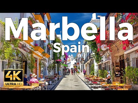 ​[Binaural ASMR] Marbella, Spain 🇪🇸 Old Town & Beach Summer Walk 2025 - 4K 60fps Ultra Smooth