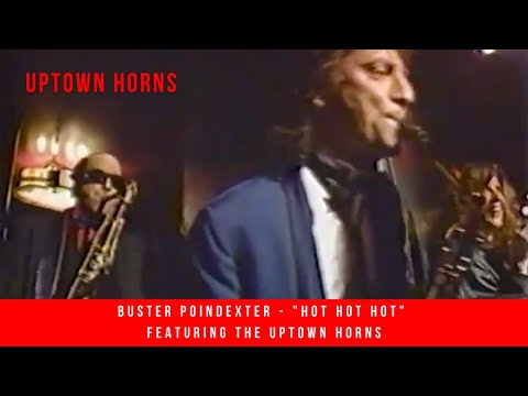 Crispin Cioe Plays with Buster Poindexter  - "Hot Hot Hot" - Live at the Roxy
