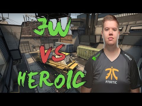 CSGO: POV fnatic JW vs Heroic (26/9) train @ ECS Season 4 EU