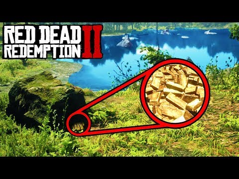 *SECRET* GOLD TREASURE YOU DON'T KNOW ABOUT in Red Dead Redemption 2! Easy Money RDR2!