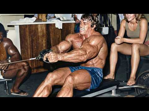 OLD SCHOOL BACK DAY WITH ARNOLD - I DID OVERTRAINED MY BACK - ARNOLD SCHWARZENEGGER MOTIVATION