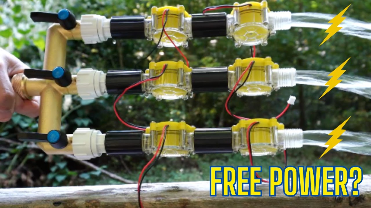 Micro Hydro Power Generation - Free Energy!