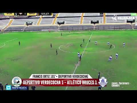 Deportivo Verdecocha 1 - Atlético Bruces 1 | Copa Perú 2022 - fecha 5 | Goles