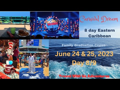 Thumbnail for Carnival Dream Final Days! 🌊 Sea Day Fun, Dr. Seuss Breakfast, Bingo & More | June 2023