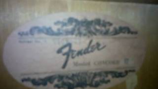 Video thumbnail for Fender Concord Pt I - inside the guitar. by misturchips