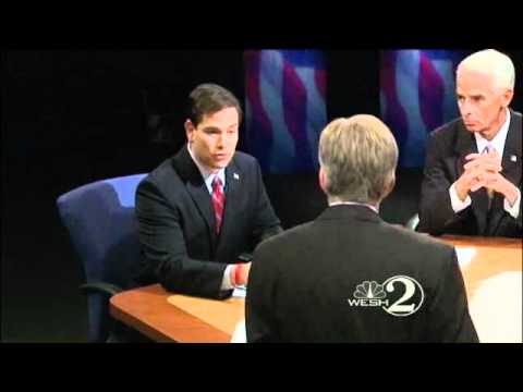 Rubio, Crist, Meek Face Off In Final Debate