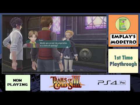TLOH: Trails of Cold Steel III - PS4 Pro - Chapter 2 - #3 - Tasks In The Evening
