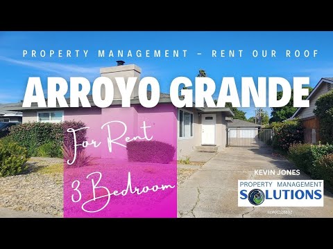 3 Bedroom, 2 Bath Arroyo Grande Home for rent!