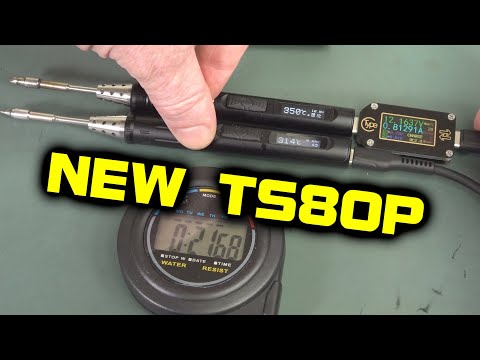 EEVblog #1319 - NEW TS80P Portable USB PD Soldering Iron Review