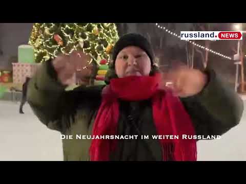 Die Neujahrsnacht im weiten Russland