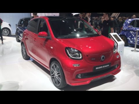 Smart Forfour BRABUS Xclusive 2016 In detail review walkaround Interior Exterior