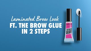 YouTube Video Thumbnail zu Brow Glue Step by Step