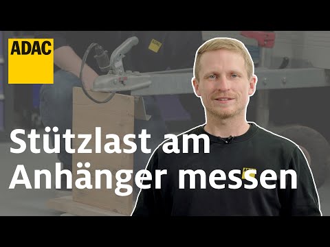 Stützlastmessung am Anhänger: Wir zeigen verschiedene Methoden! | Einfach. Selber. Machen. | ADAC