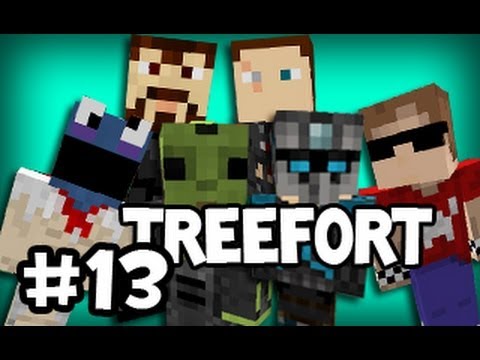 Minecraft: Tree Fortress w/ Creatures - Part 13: Building Mai House