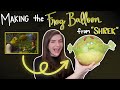Making The Frog Balloon From Shrek Craft With Me