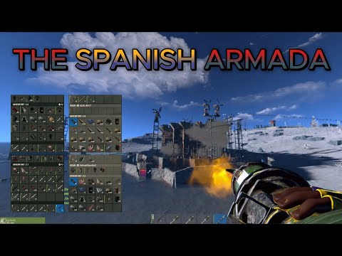 FACING THE LARGEST ZERG ON RUST! - Rust Console Movie