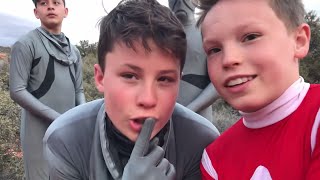 Shhh!! Telling Behind the Scenes SECRETS with Ninja Kidz TV Rita vs. Zordon Power Rangers video