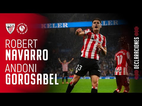 Imagen de portada del video 🎙 Robert Navarro & Andoni Gorosabel | post Real Sociedad 3-2 Athletic Club | 11. J LaLiga EA Sports