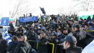 preview picture of video 'Levski fans in Pernik'