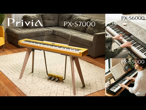 LIVE EVENT: The Casio Privia PX-S7000, PX-S6000 and PX-S5000