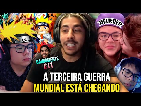 GUERRA DOS OTAKUS - INVADIRAM A LIVE! | Baimoments #11