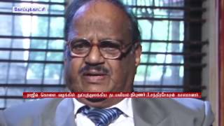 Forensic expert P. Chandra Sekharan expired