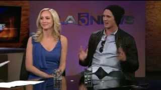 CANDICE ACCOLA & STEVEN R. MCQUEEN ON KTLA