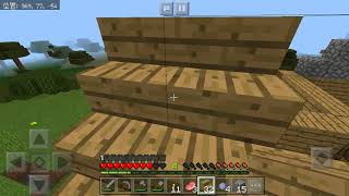 実況初心者のほのぼのMinecraftPE実況。part7[家づくりをするの回]